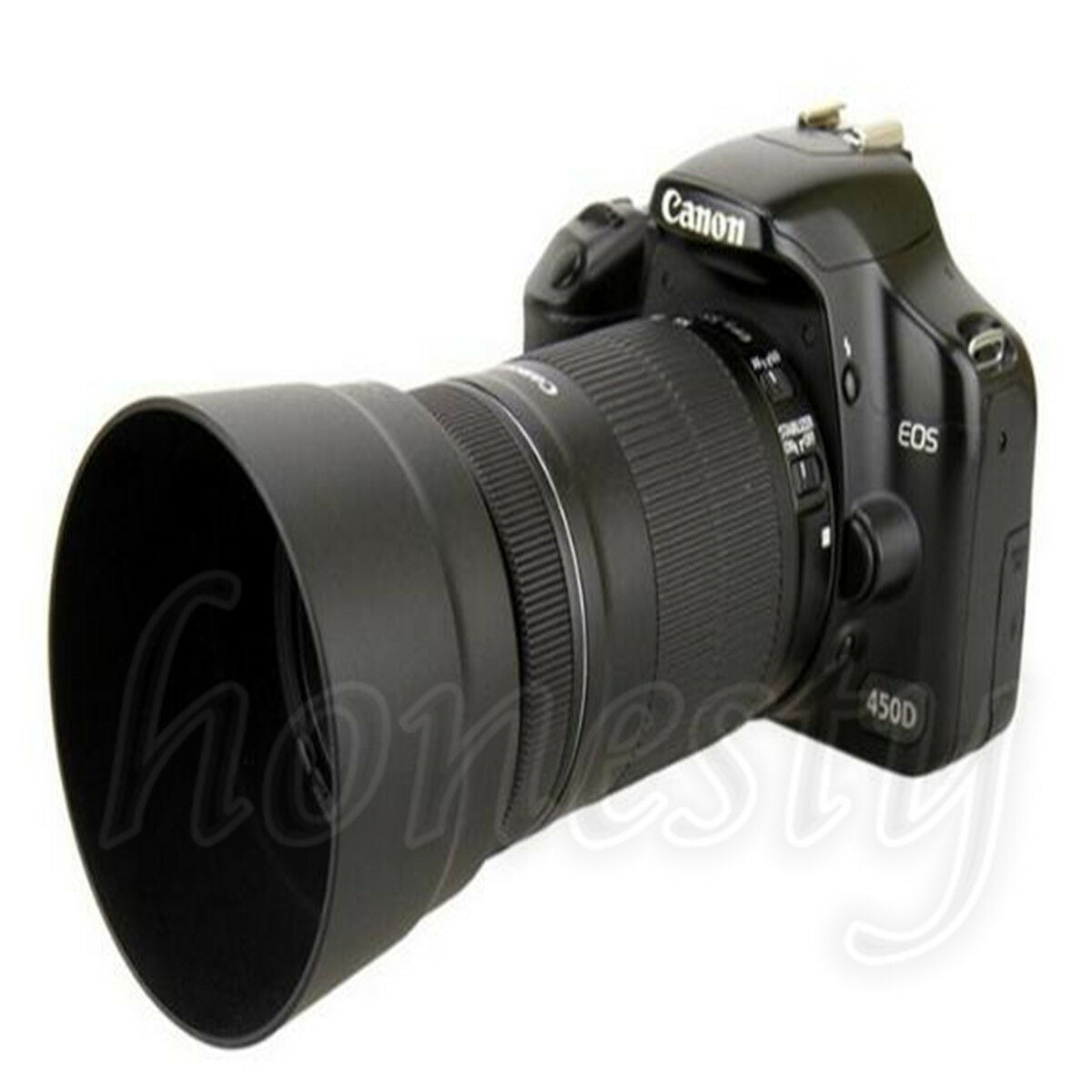 58mm Lens Shade Hood Replacement For Canon ET-63 EF-S 55-250mm f/4-5.6 IS STM