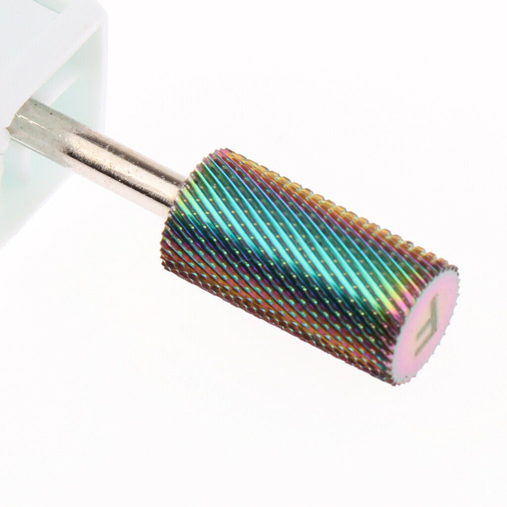 6 Sizes Nail Drill Bit Diamond Cuticle Clean Electric Files Buffing Tool XXC