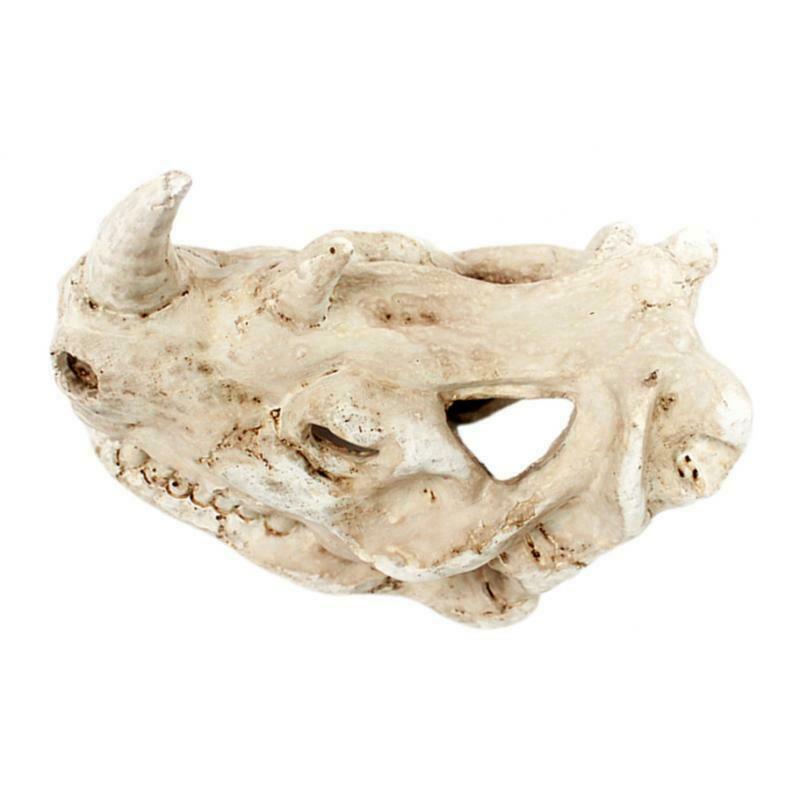 Aquarium Fish Tank Simulate Bone Reptile Terrarium Hide out Landscape NS-126