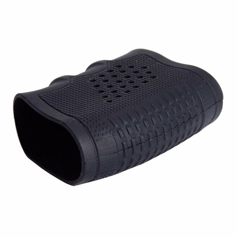 2PCS/ Lots Black Gun Accesories Anti-Slip Handgun Rubber Protect Cover Grip