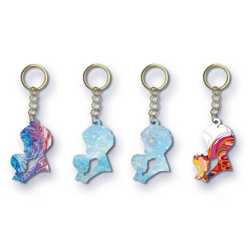 DIY Mother's Day Mom Children Keychain Silicone Mold Jewelry Pendant Mou.l8