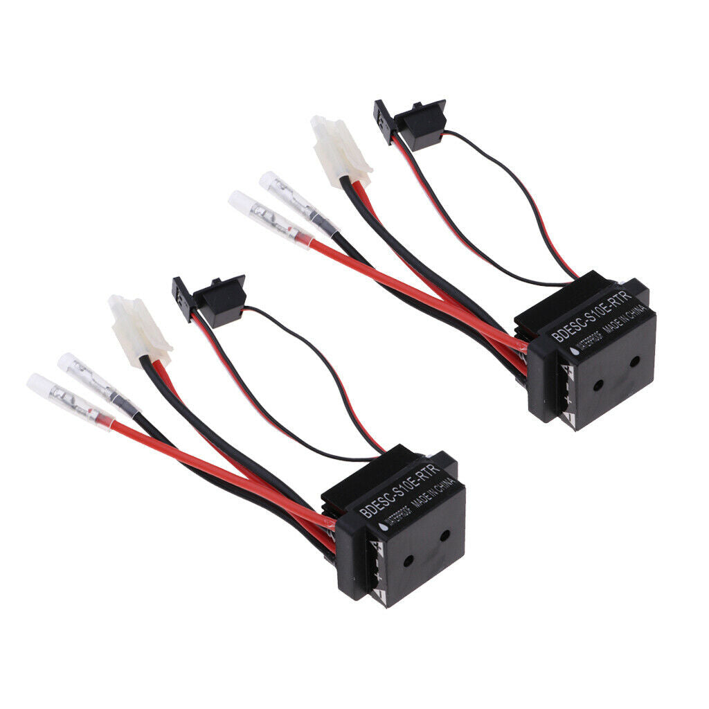 2x Professional 320A Brush ESC for RC Crawler RC Boat Accessories Parts