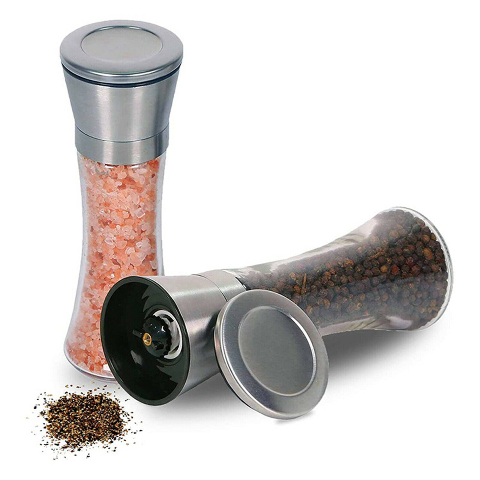 Manual Adjustable Salt and Pepper Grinder Coarse Mill Grinding Tool Short