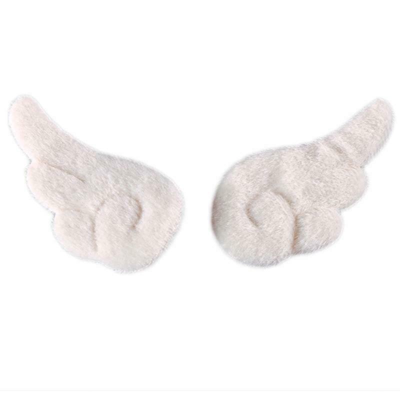 Lovely Barrettes Cartoon Angel Wing Hair Clips Plush Hair Clamps Cute Hairpin