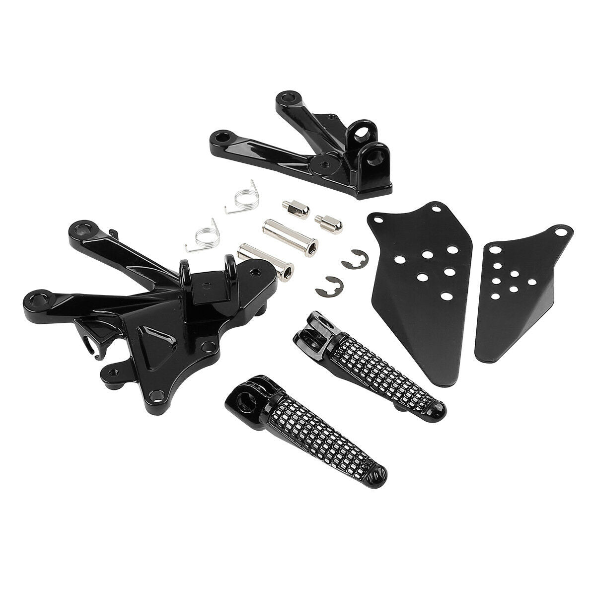 Motorcycle Front Footrest Foot Pegs Fit For Kawasaki Ninja ZX10R 2006-2010 09 08