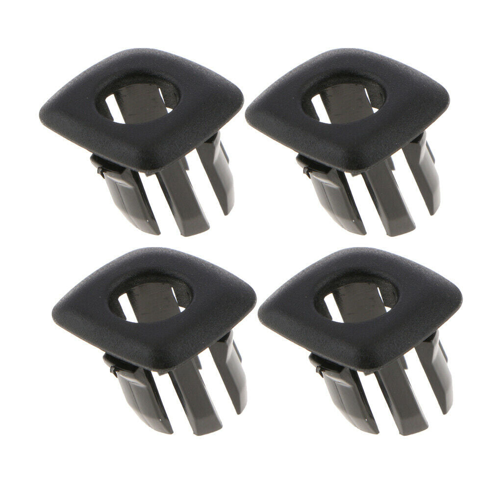 4x Car Door Pin Lock Knobs Pins Decorative Cover Trim ABS For BMW F10 F18
