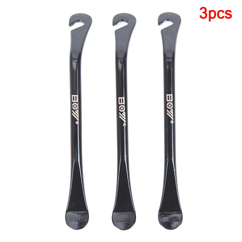 3PCS Bike Fixed Wrench Metal Alloy Curved Steel Tyre Tire Lever Repair Wr.l8