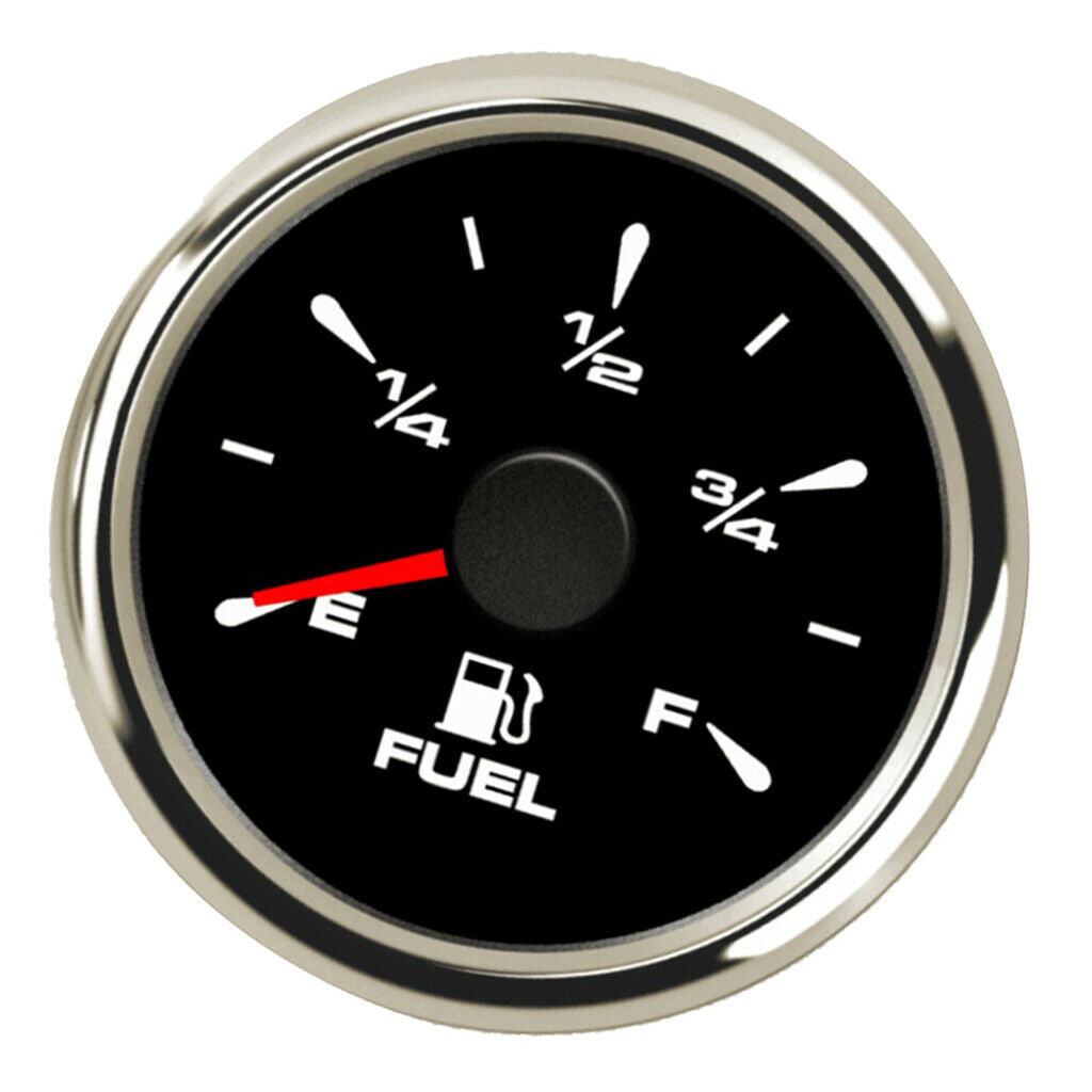 Electrical Fuel Level Gauge 0-190ohm- Universal Oil Meter E-1/2-F Indicating