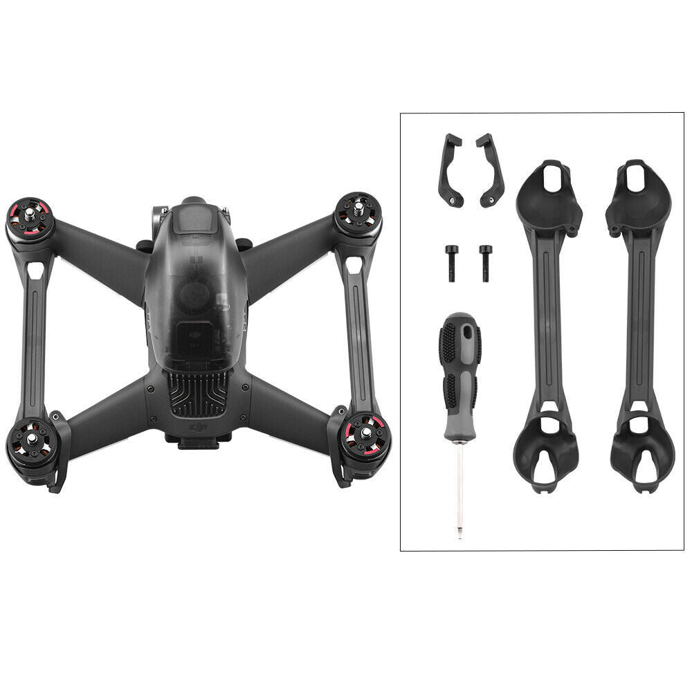 For DJI FPV Drone Arm Bracers effectively enhance drone arm strength