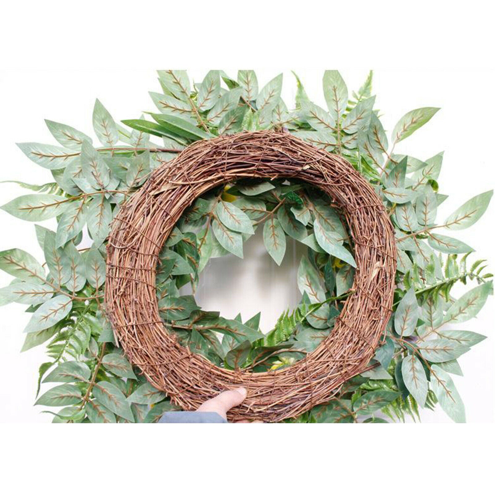 22'' Artificial Floral Wreath Home Decor Wreaths Spring Front Door Garlands