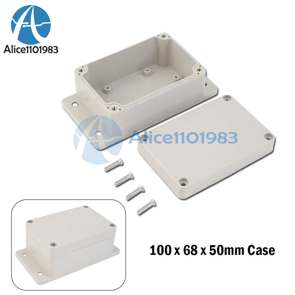 5PCS 100 x 68 x 50mm Plastic Electronic Project Box Enclosure Case  Waterproof