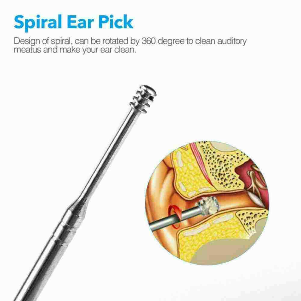 Innovative Spring Ear Wax Cleaner Tools 6PCS/Set