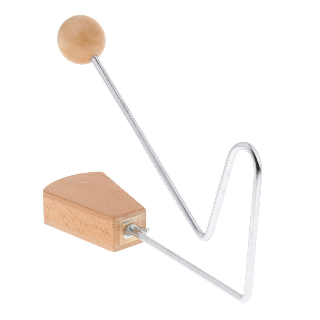 1pc Wooden Clapper Percussion Instrument for Kids Musical Educational Toys