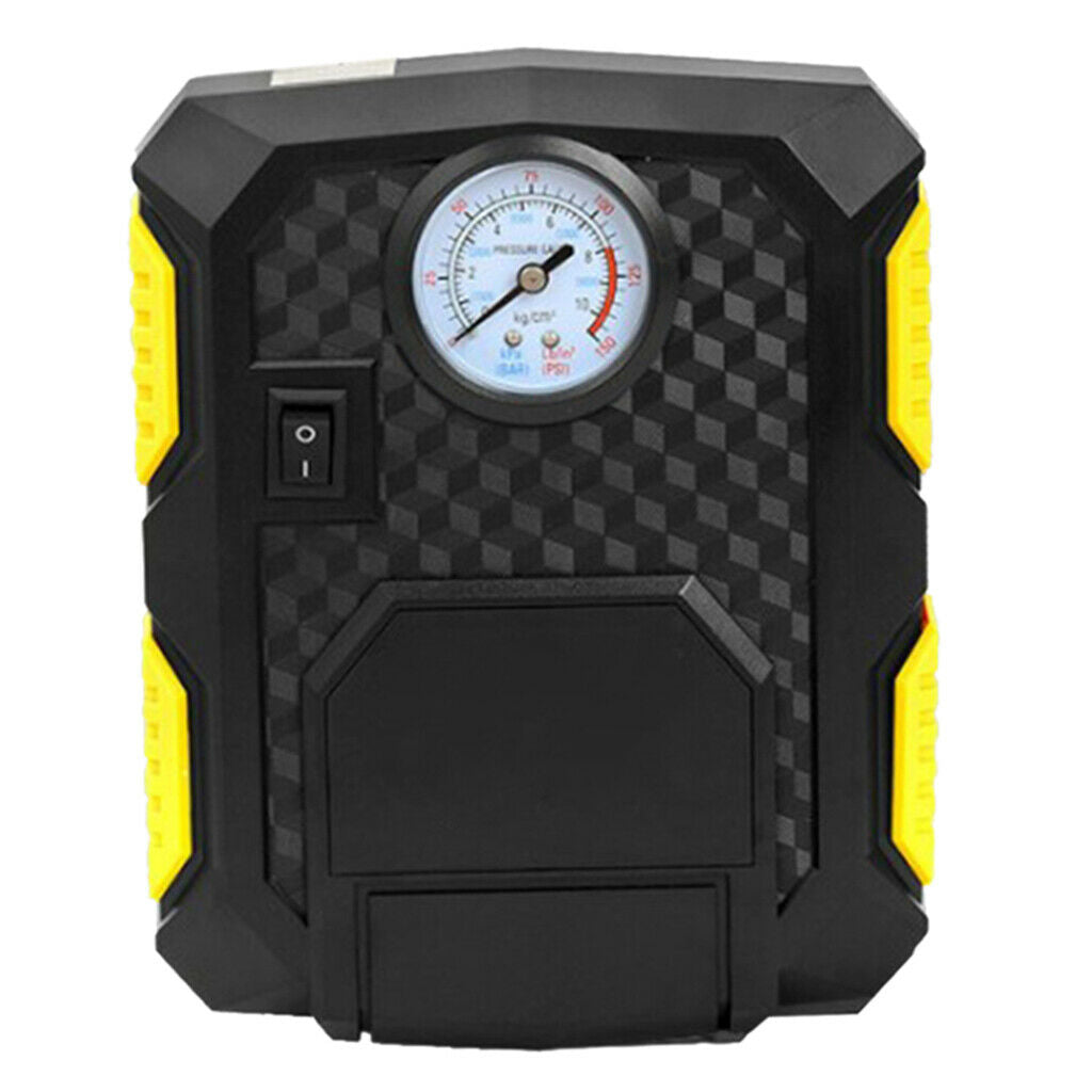 Tire Inflator Car Air Pump Compressor Portable Auto 12V Volt 150 PSI Pointer