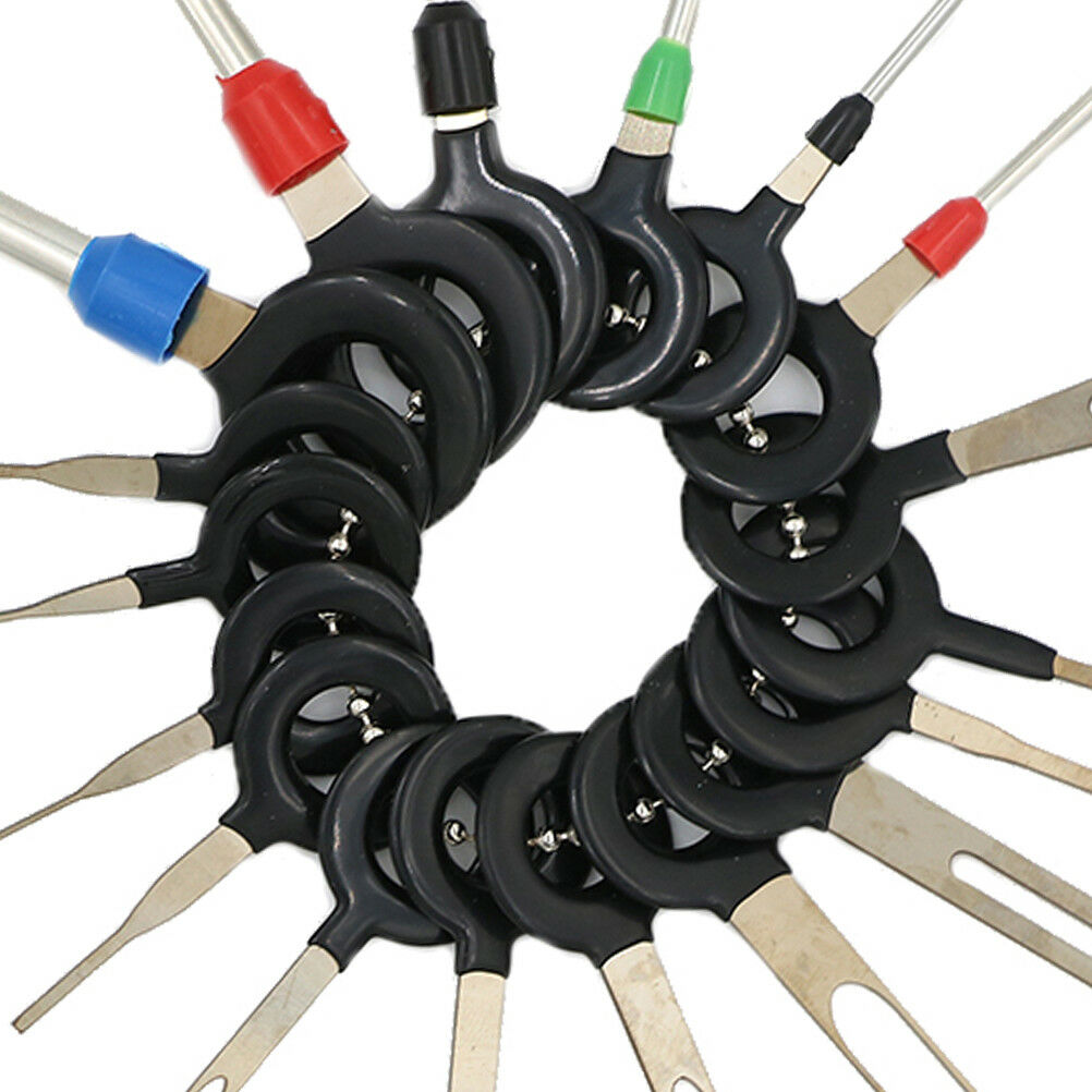 18Pcs Wire terminal removal tool car electrical wiring crimp connector pin kitDD