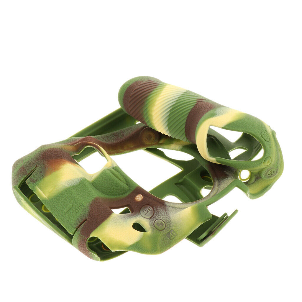 2 Pieces Professional Secure Silicone Camera Cases Bag Rubber Body Skin For