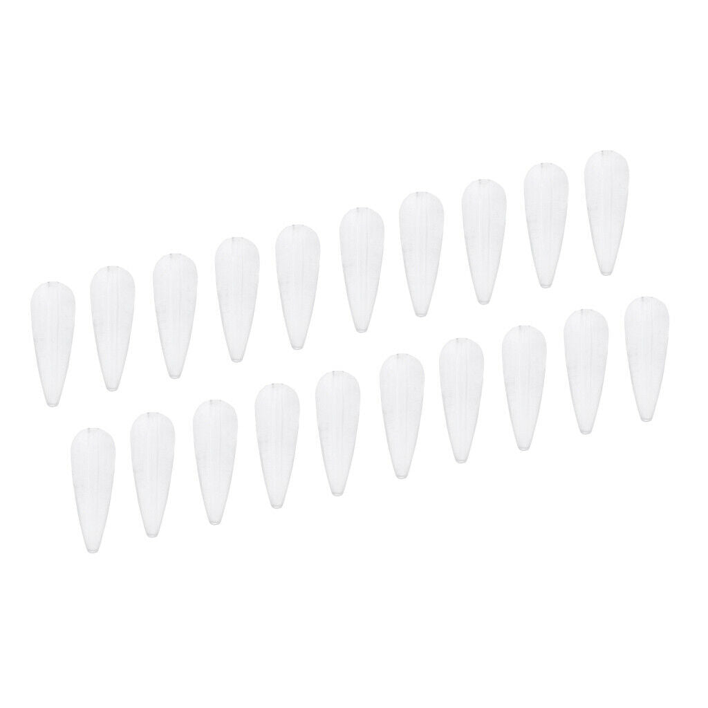 20x Acrylic Sinking Bombarda Float Sbirolino Floats Trout Trout Pose Float