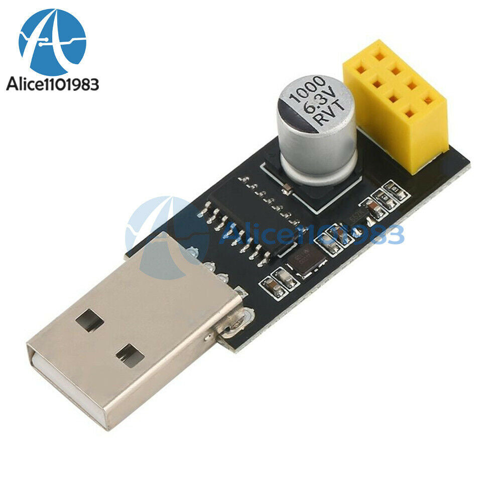 5PCS USB to ESP8266 Serial Wireless Wifi Module Developent Board Adapter