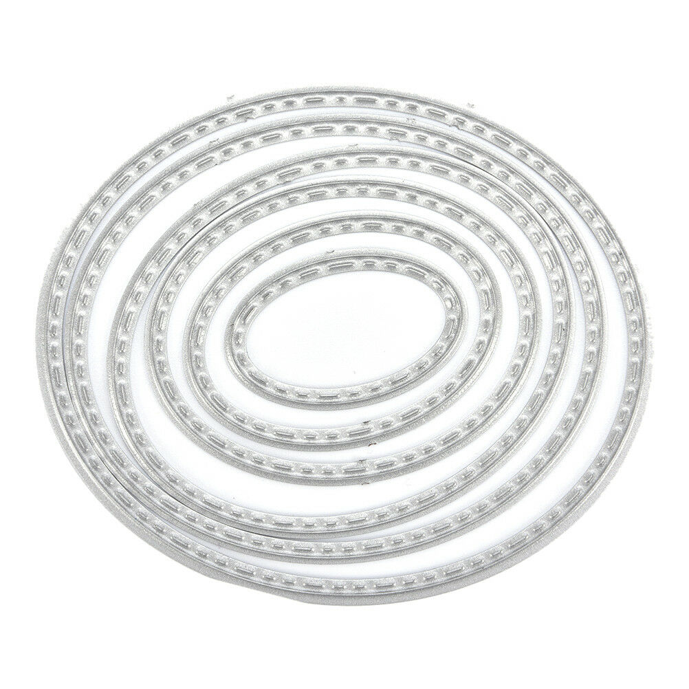 Ellipse Metal DIY Cutting Die StencilScrapbook Album Paper Card EmbossingC.l8