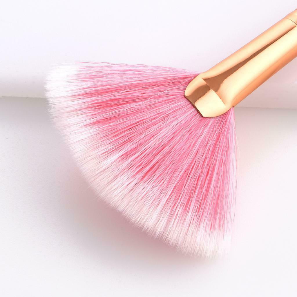4x Makeup Beauty Brush Set Kit - Eye Contouring Eyeshadow, Cheek Powder Blusher