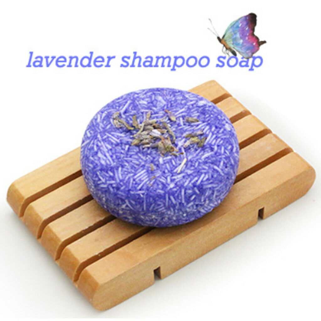 2Pcs Organic Solid Shampoo Soap Bar Eco-Friendly Oil Control Hair Nourishing