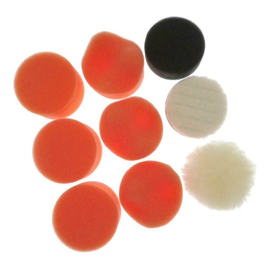 9pcs/set 2 " Washing Polishing Sponge Buffing Pads Replacements For Cars