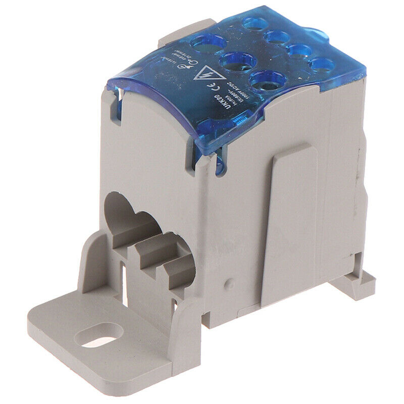 UKK80A Terminal Block Rail distribution Box Universal Electric Wire Conne.l8