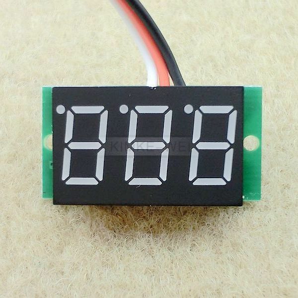 DC 0-100V Red LED Digital Voltmeter Voltage Panel Meter