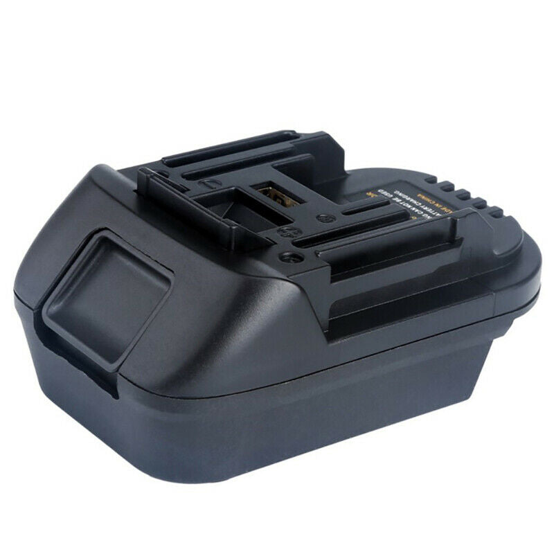 USB Battery Adapter For 20V DEWALT DCB200 Milwaukee M18 Convert to Makita  E TL