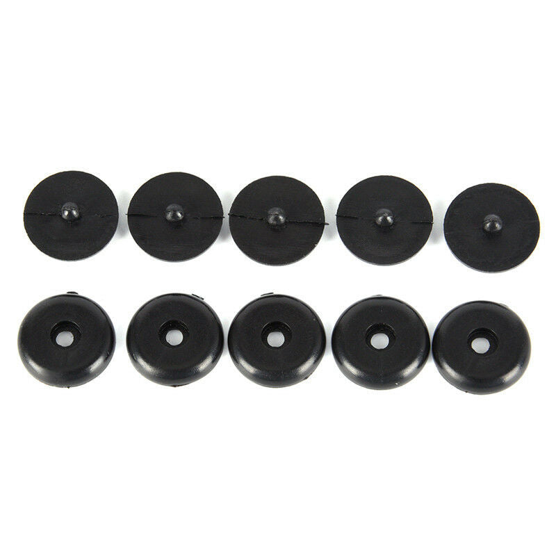 10Pcs Universal Car Seat Belt Stopper Buckle Button Fastener Safety Part C.l8