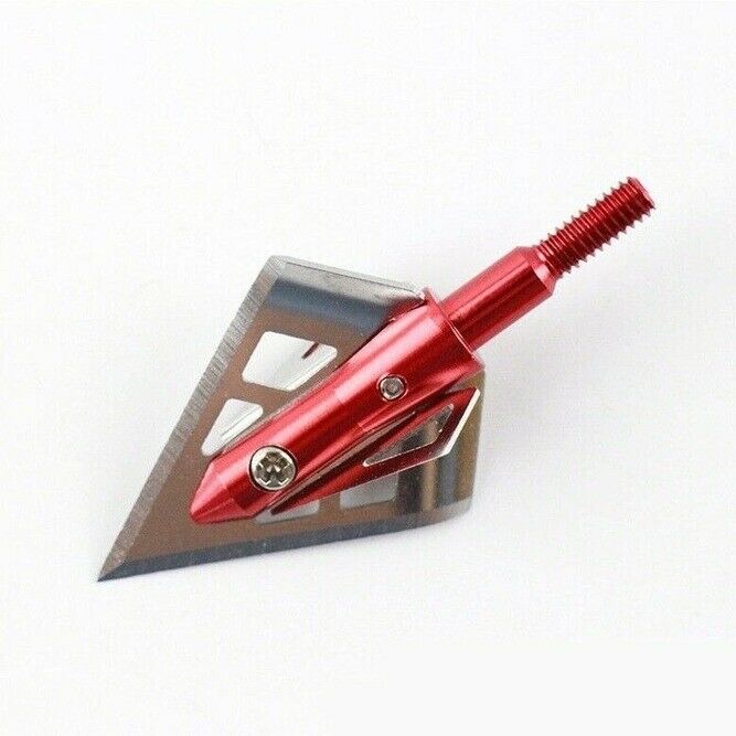 6pcs New 4 Blade 100grain Arrowhead Shooting Arrow Head Broadehead Hunting bow s