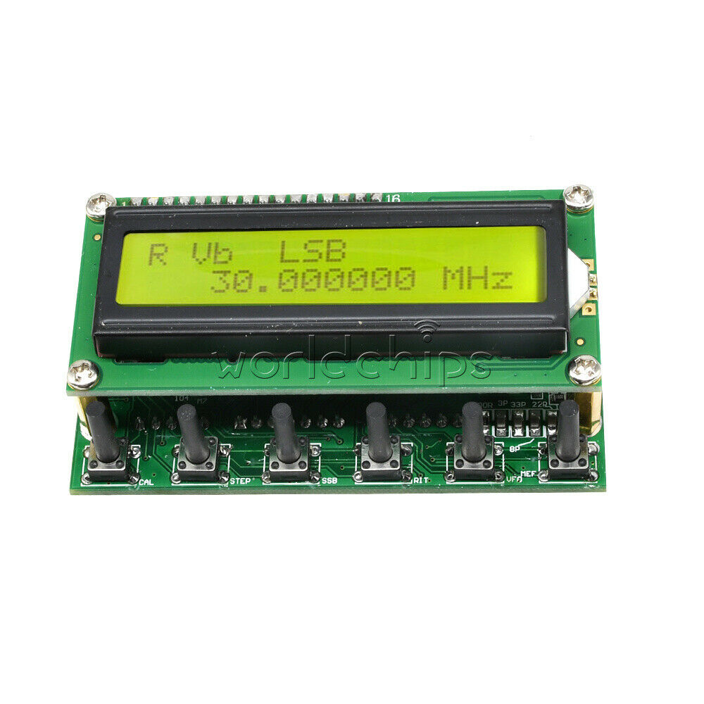 AD9850 6 Bands 0~55MHz DDS Signal Generator Digital HAM Radio RIT VFO SSB