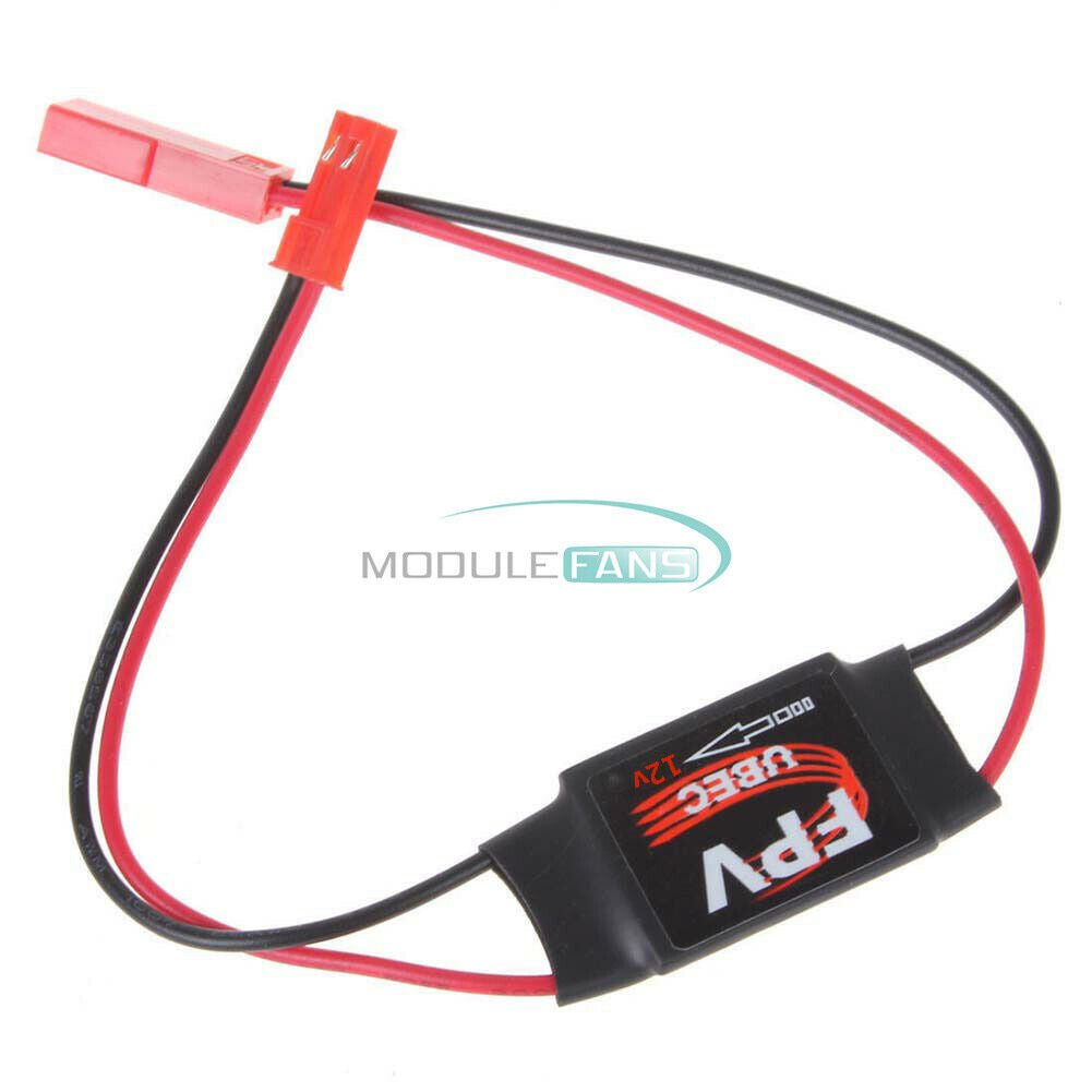 DC-DC 3A 12V Step Down Converter Module Mini UBEC FPV 4-6S Lipo For RC Air Plane