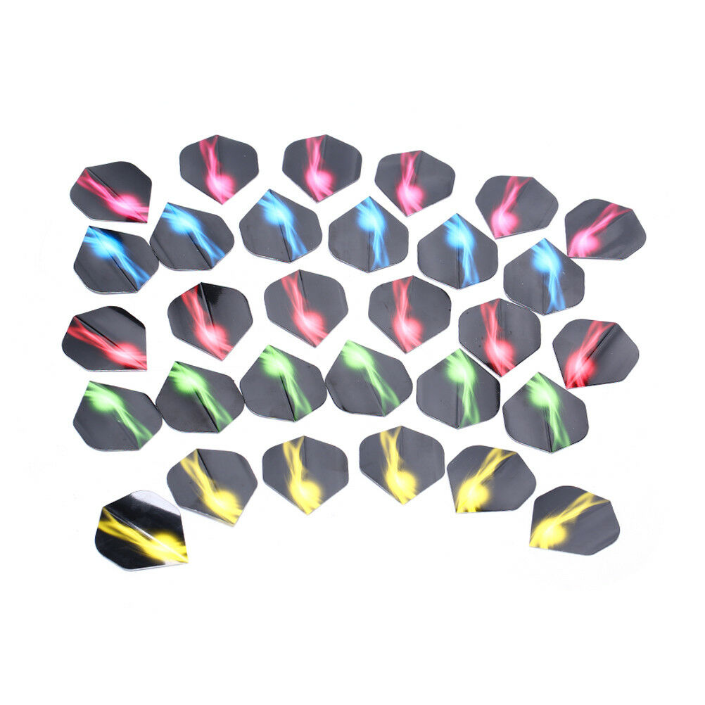 30PCS Nice Darts Flights Mixed Style for Professional Darts Outdoor Sport.l8