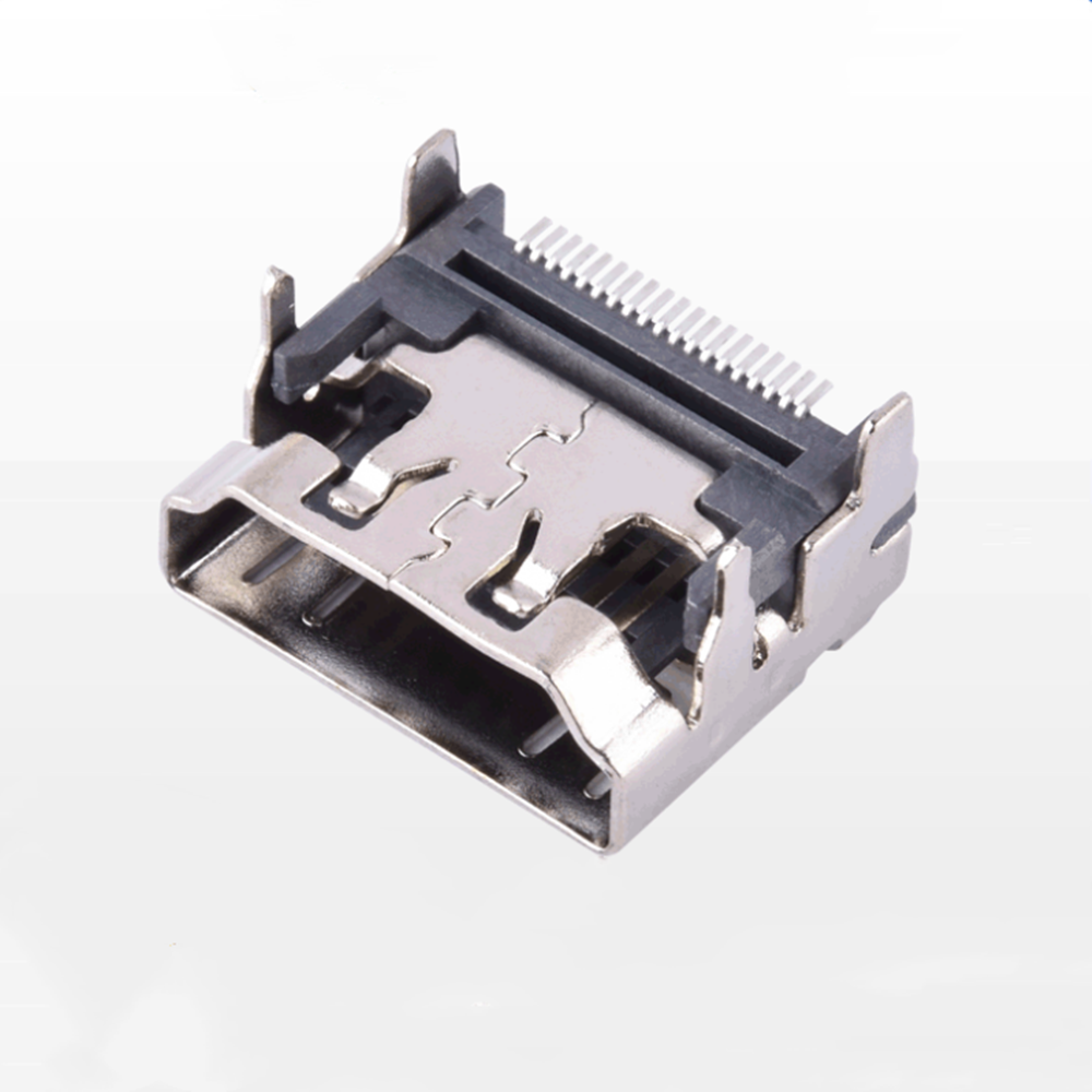 10PCS HDMI 19 PIN Female SMD SMT Seat Horizontal HDMI High Quality HD Connector