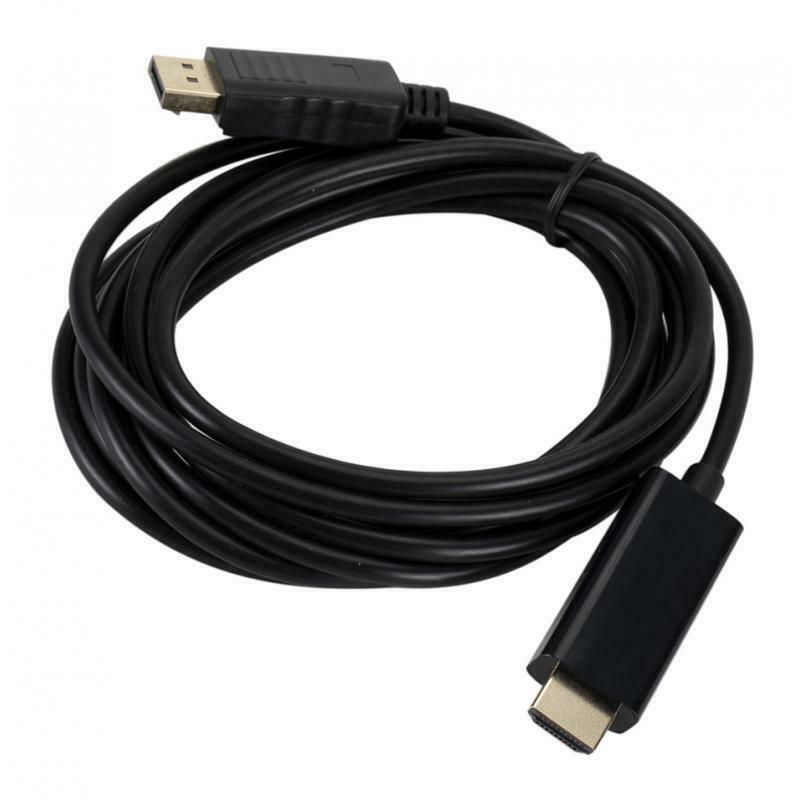 Display Port To   Cable Cord DP To   Cable Adapter Converter HD