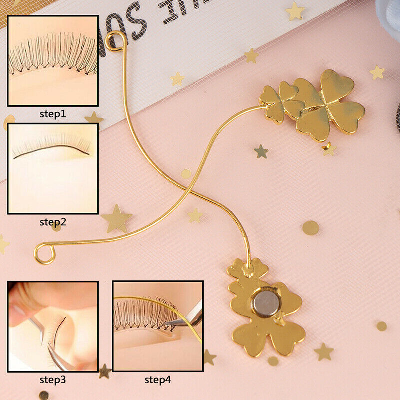 2pcs/set Eye Makeup tool Eyelash Style Display Board Tweezer Eyelash Curle.l8