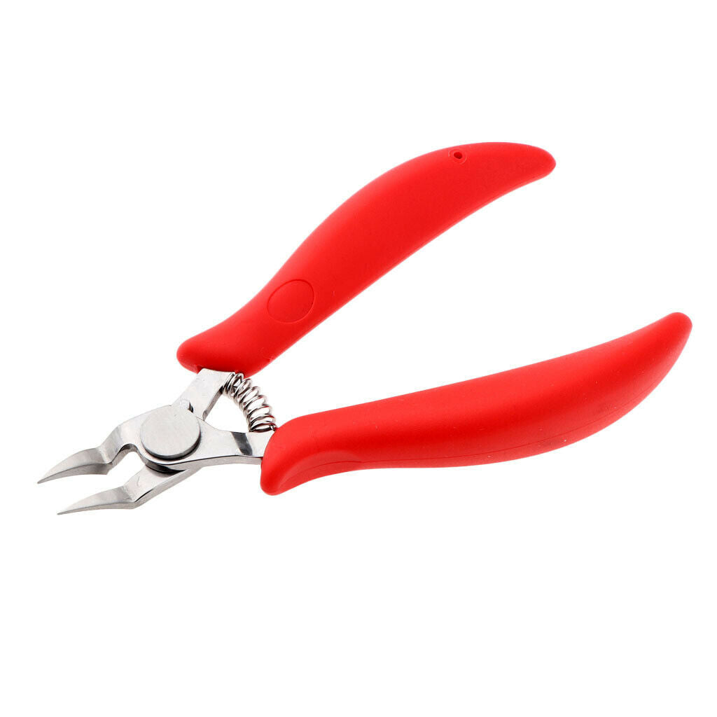 professional Cuticle Nipper Nail Clipper Trimmer Cutter Manicure Red