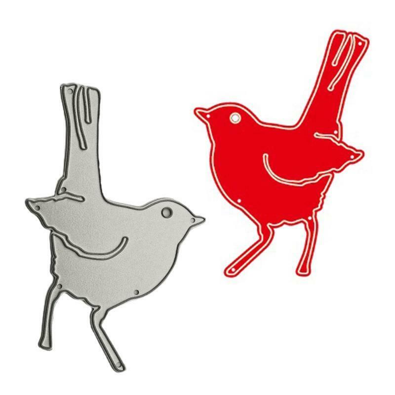 Walking Bird Metal Cutting Dies Stencil DIY Scrapbooking Album Paper Card Mold