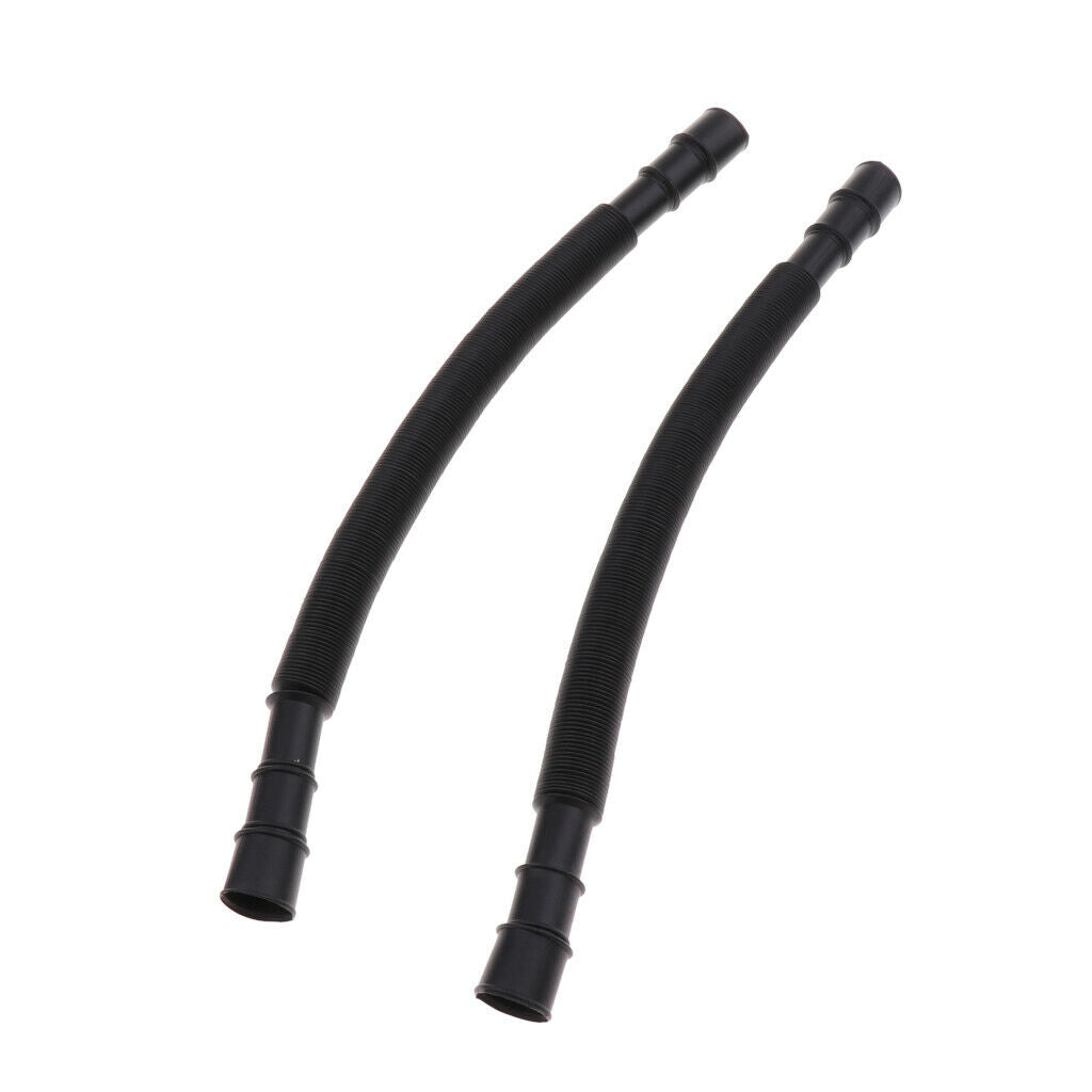 2Pcs Plastic Aquarium Fish Tank Retractable 4-point Water Hose Pipe