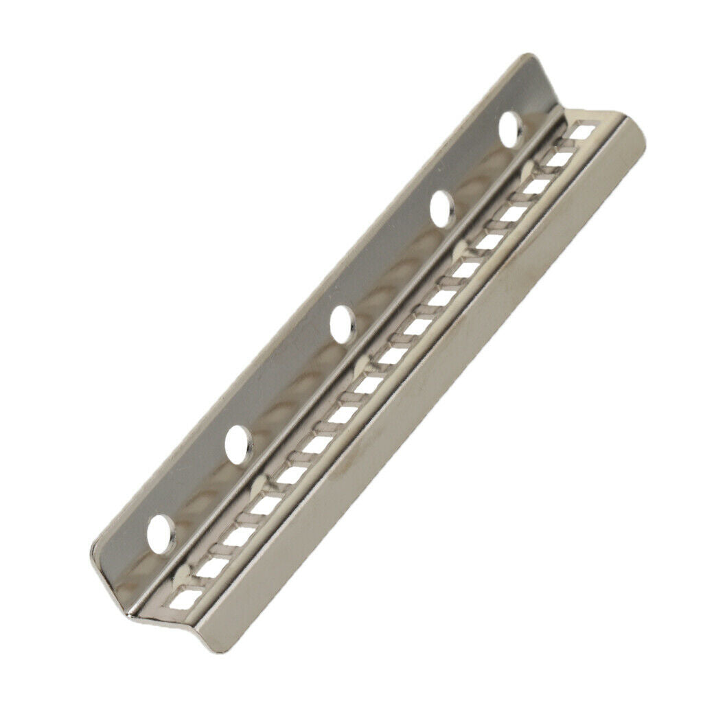 Durable Kalimba Thumb Piano Steel Keys Saddle Bridge DIY Kit - 17 Keys