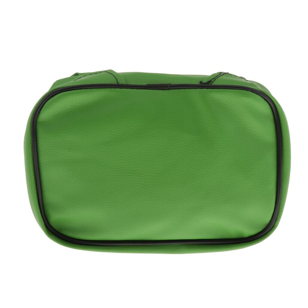Universal Tool Kit Bag Leather Storage Tool Pouch Sport Luggage Travel  Green