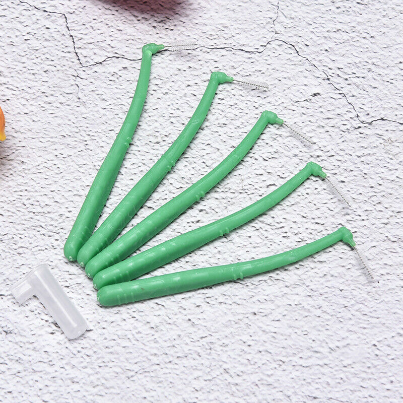 5Pcs Teeth Interdental Brushes Clean Tooth Floss Head Hygiene Dental Oral.l8