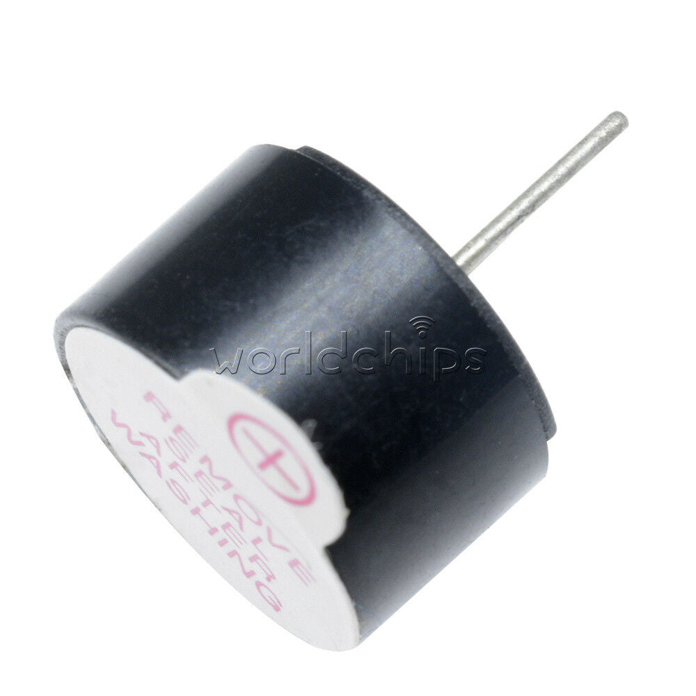 5PCS Active Buzzer Magnetic 12mm 3V Long Continous Beep Tone Alarm Ringer