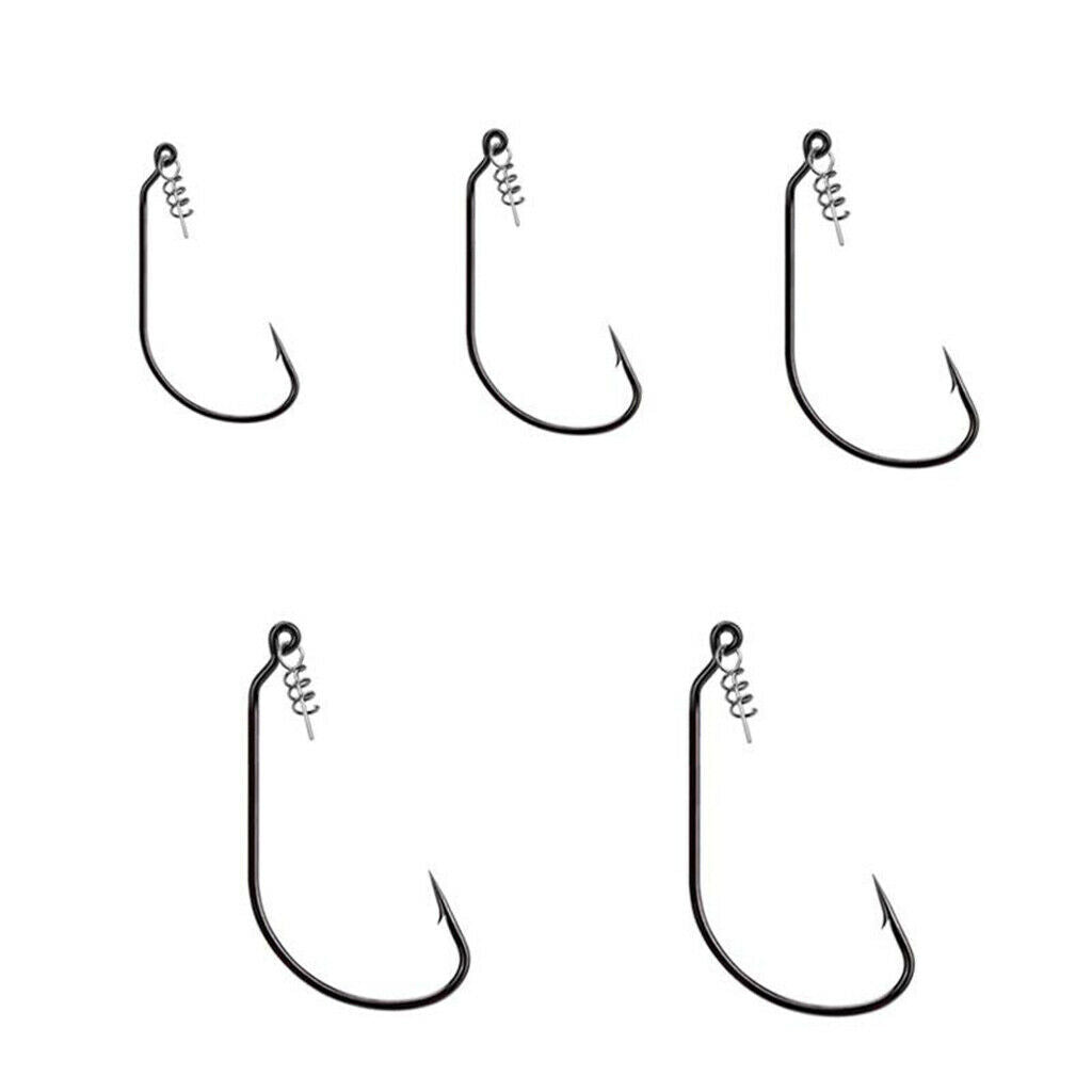 50pcs/box Fishing Hooks Set Circle Fishing Hooks Saltwater Fishing Tackle Set