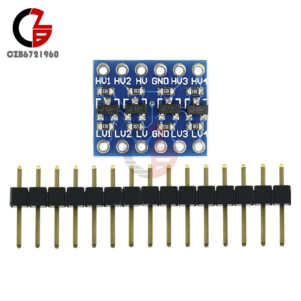 3Pcs IIC I2C Logic Level Converter Bi-Directional Module 5V to 3.3V fit Arduino