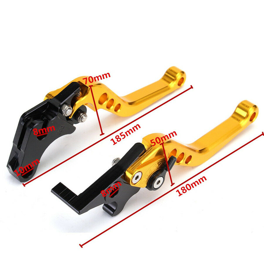 1 Set Aluminum Alloy Brake &Clutch Lever Perfect For CBR250R & No Modification