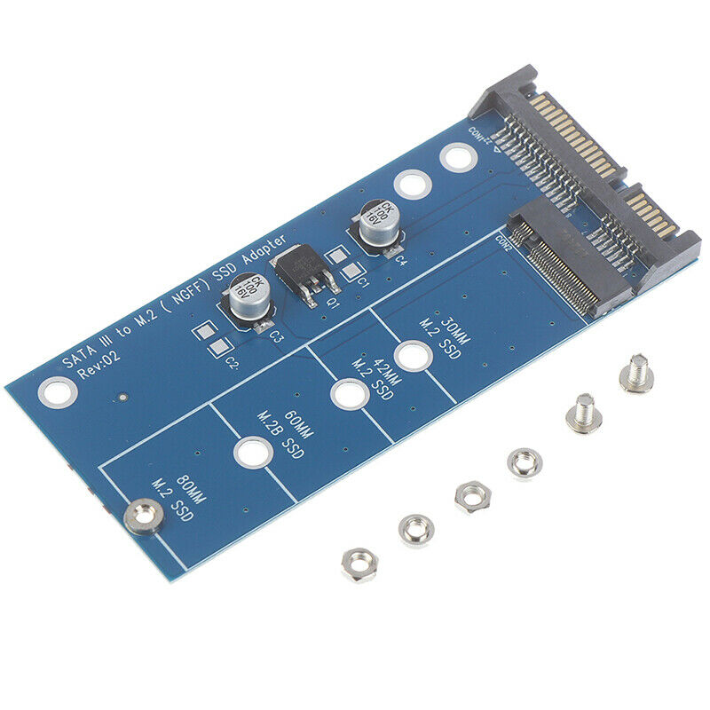 M.2 Card NGFF SSD to 2.5" SATA Adapter NGFF SSD to SATA3 Convert Ca.l8