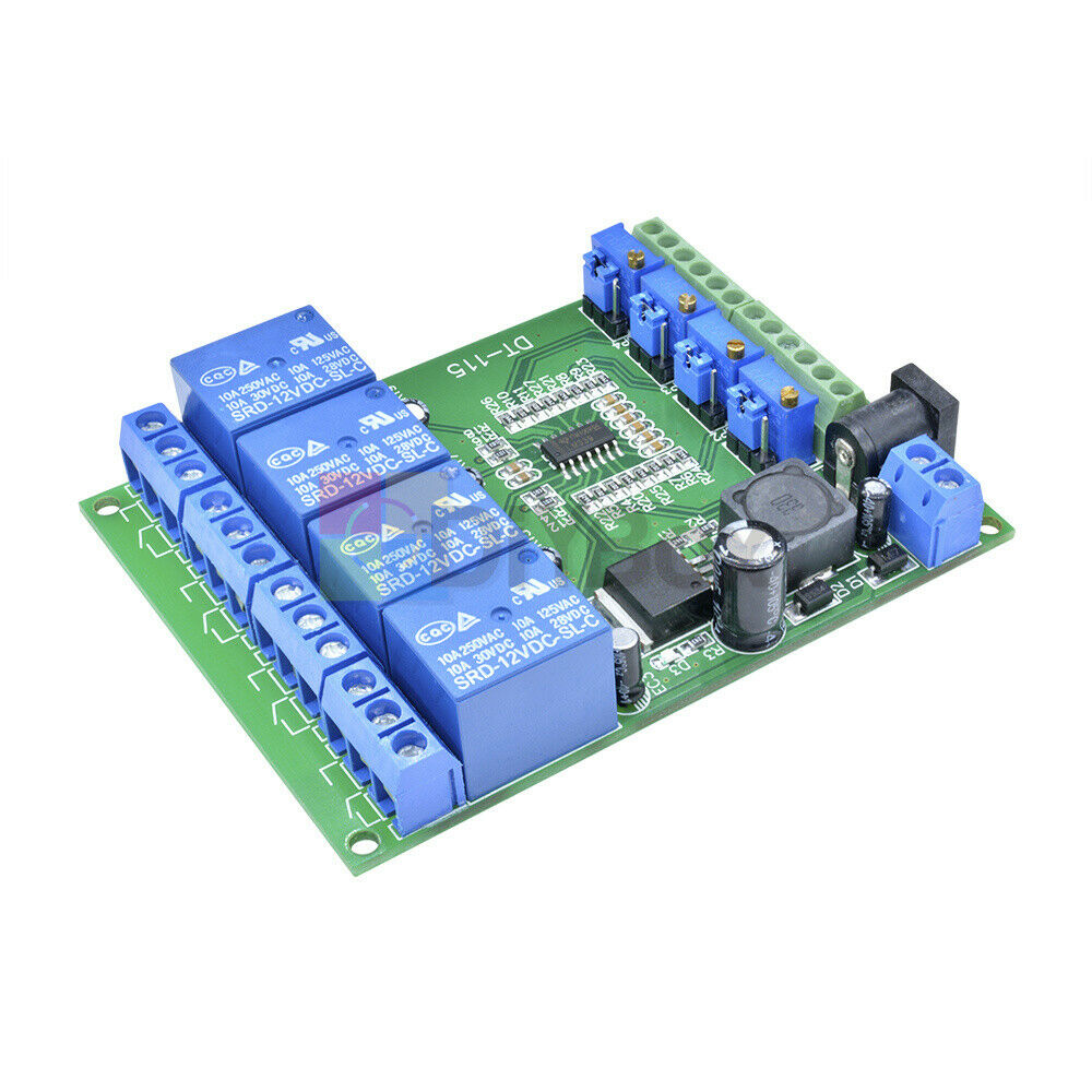 DC 12V LM393 Stable Comparator Module 4 Channel Voltage Development Board Module