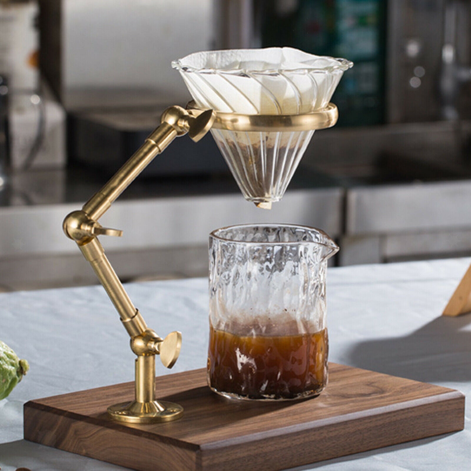 Manual Pour Over Coffee Dripper Stand Coffee Filter Brewing Holder Base Tool